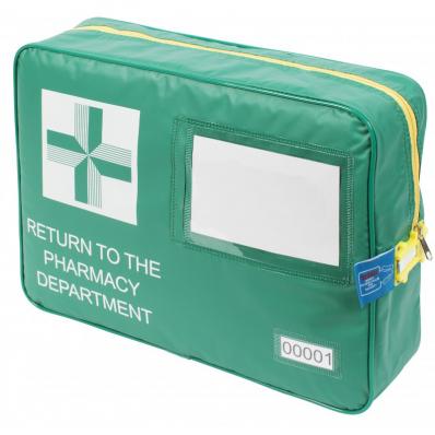 Image PHARMACY BAG WITH ADDITIONAL WINDOW ON BACK SUPPAK067 01