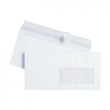 Image DL WHITE WINDOW ENVELOPE 90GSM SUPENV0003 01